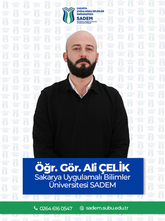 Öğr.Gör. Ali Çelik