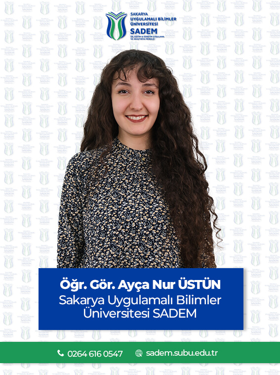  Öğr.Gör. Ayça Nur Üstün