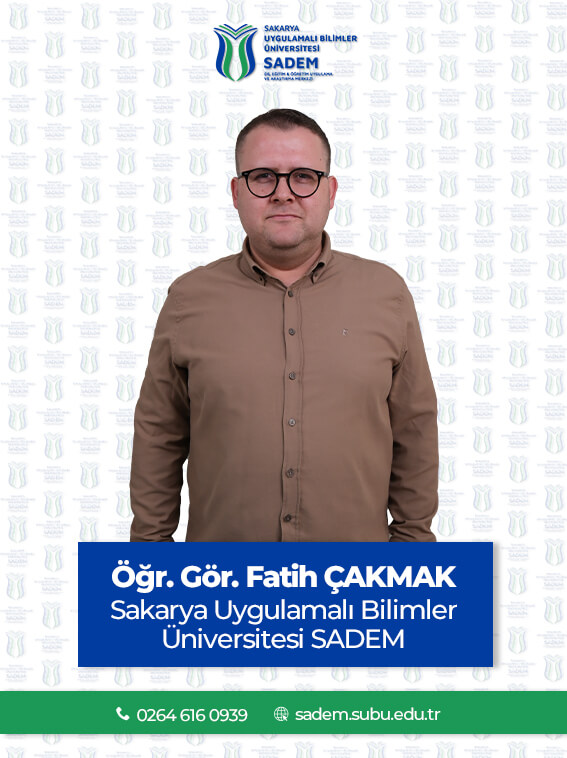 Öğr.Gör. Fatih Çakmak