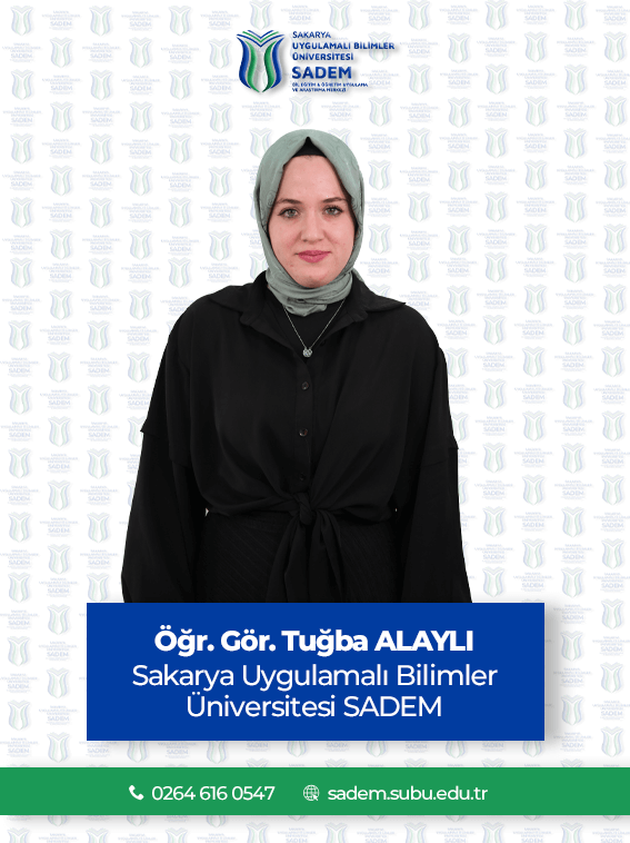 Öğr.Gör. Tuğba Alaylı