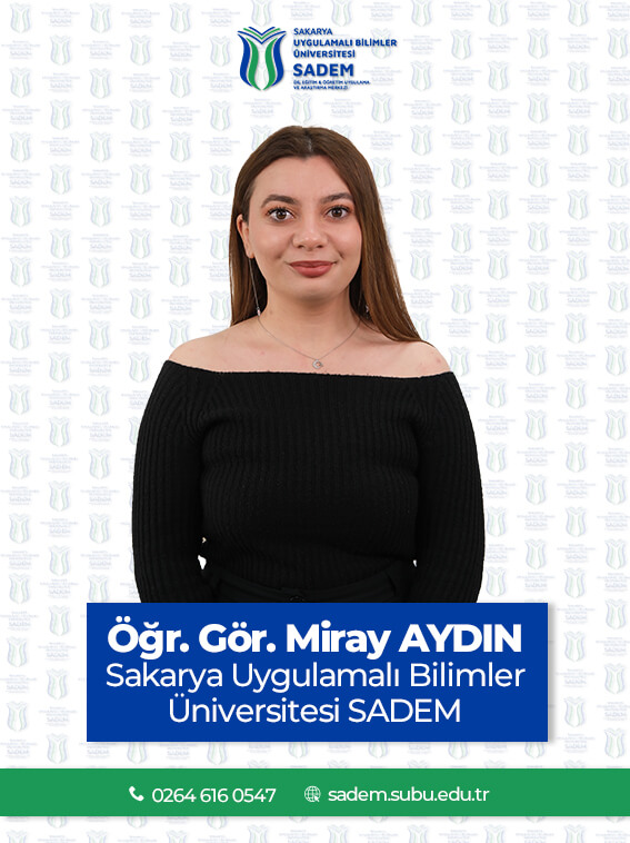  Öğr.Gör. Miray Aydın