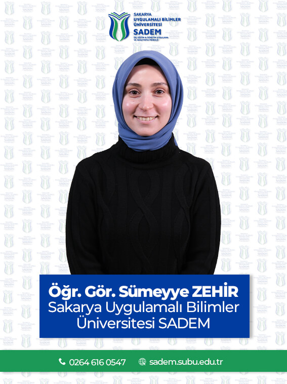 Öğr.Gör. Sümeyye Zehir