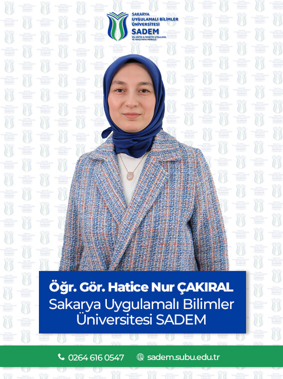 Öğr.Gör. Hatice Nur Çakıral